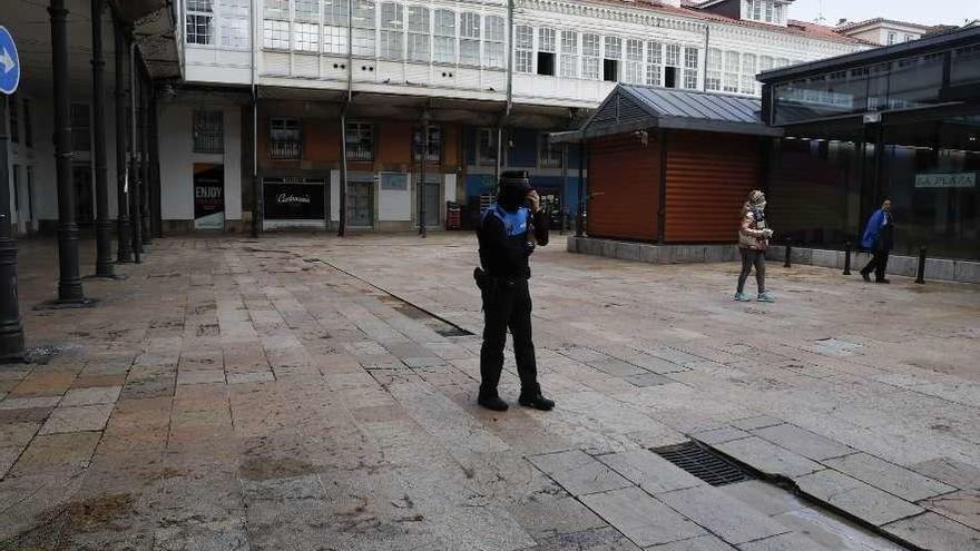 Sin las zabarceras en la plaza de los lunes de Avilés