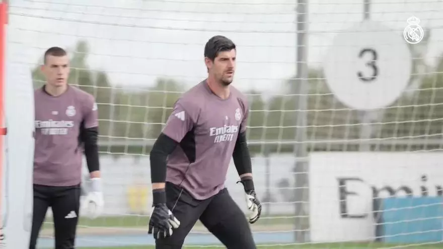 Courtois avanza en su recuperación