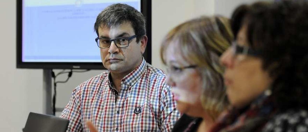 Francisco Sesto, durante unha asamblea da Coral Polifónica de Lalín. // Bernabé/Javier Lalín