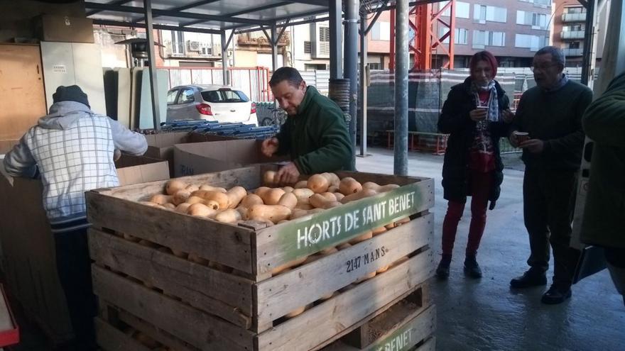 El projecte «Horts de Sant Benet Cooperativa Mans» col·labora amb el Banc d’Aliments | ARXIU PARTICULAR