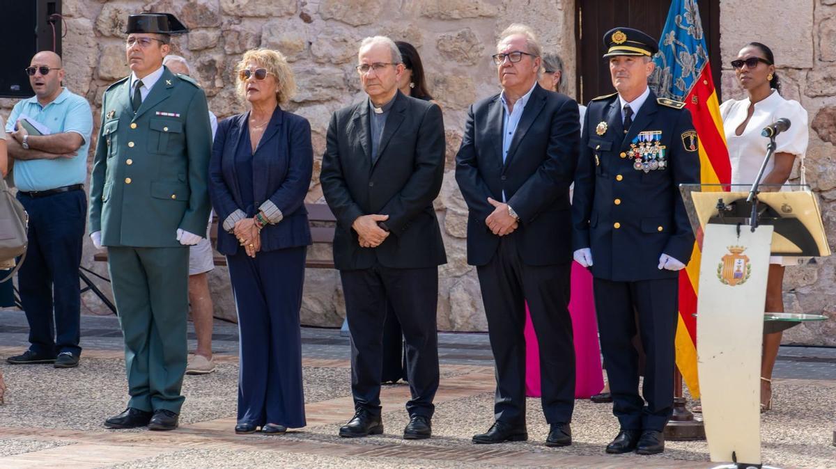 Acto institucional en el Castillo Fortaleza de Santa Pola.