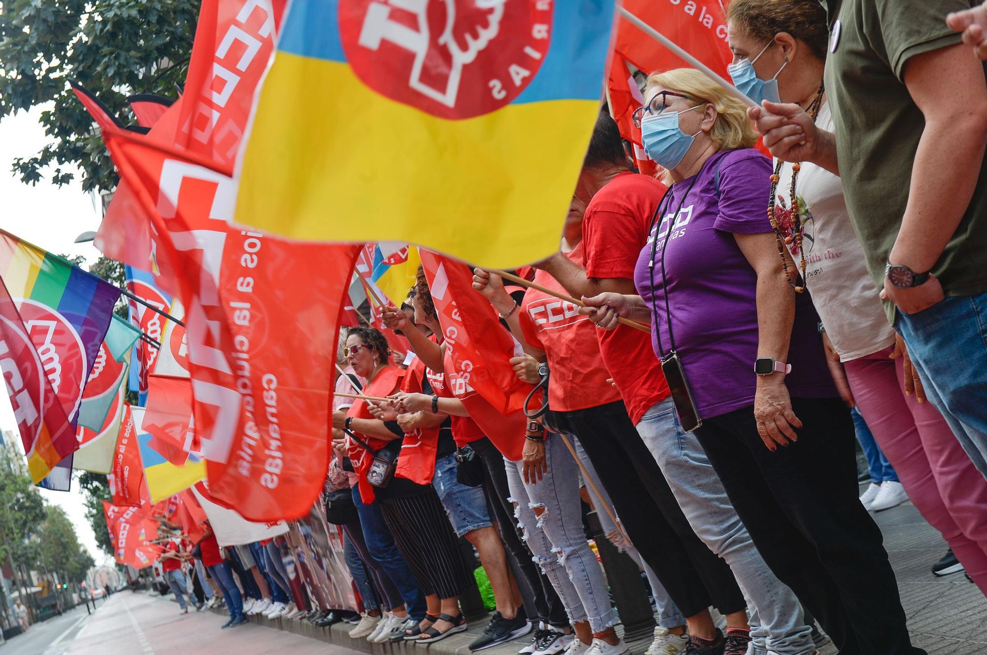 Manifestación en Las Palmas de Gran Canaria (07/10/22)