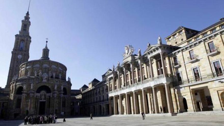 La Universidad Laboral de Gijón, declarada bien  de interés cultural, con la categoría de monumento