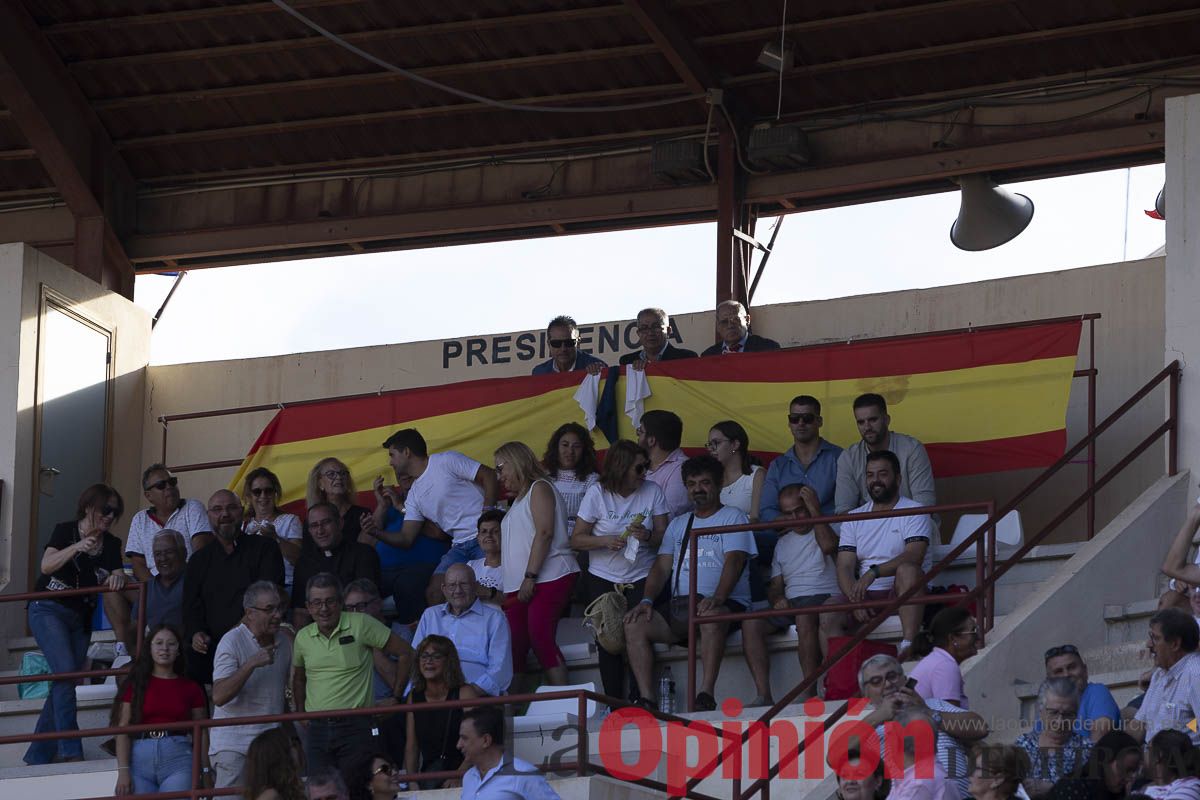 Corrida de toros en Abarán (El Fandi, Emilio de Justo, El Payo)