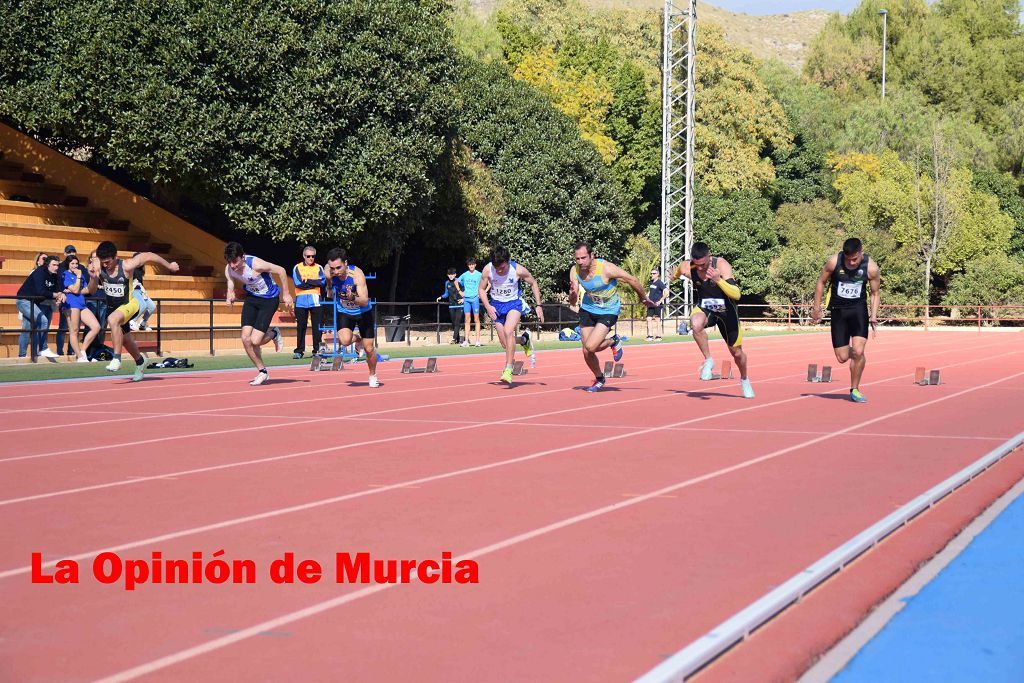 Regional absoluto y sub-23 de atletismo en Lorca (I)