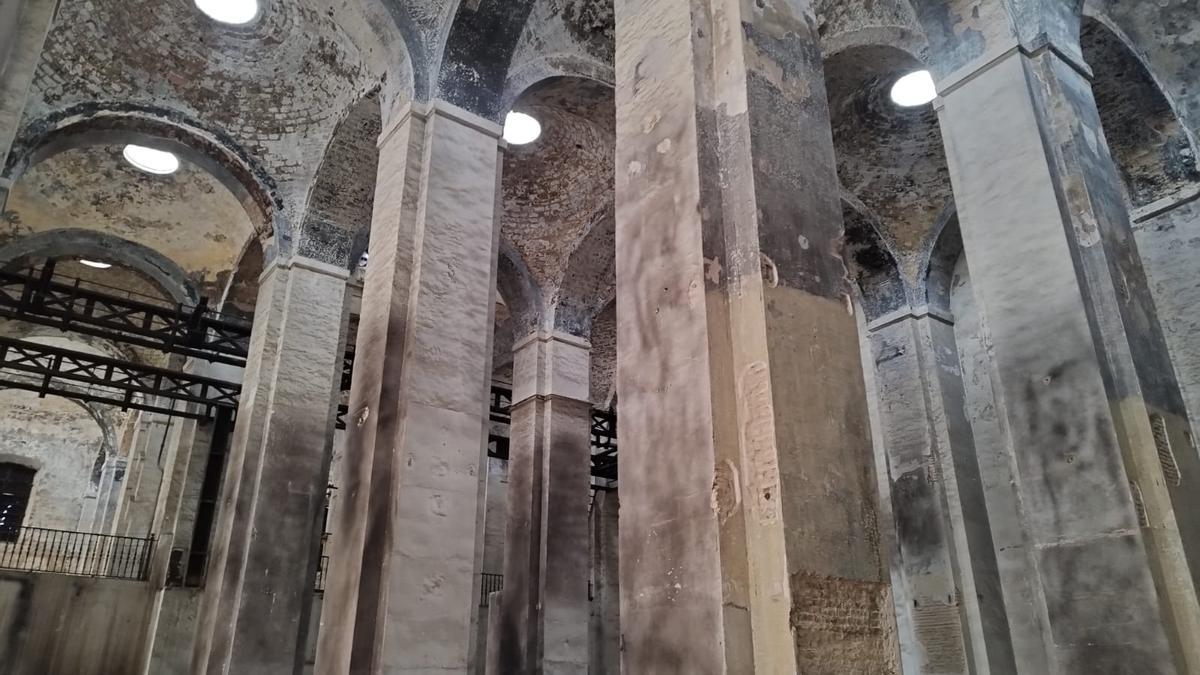 Imagen interior de la Fábrica de Artillería.