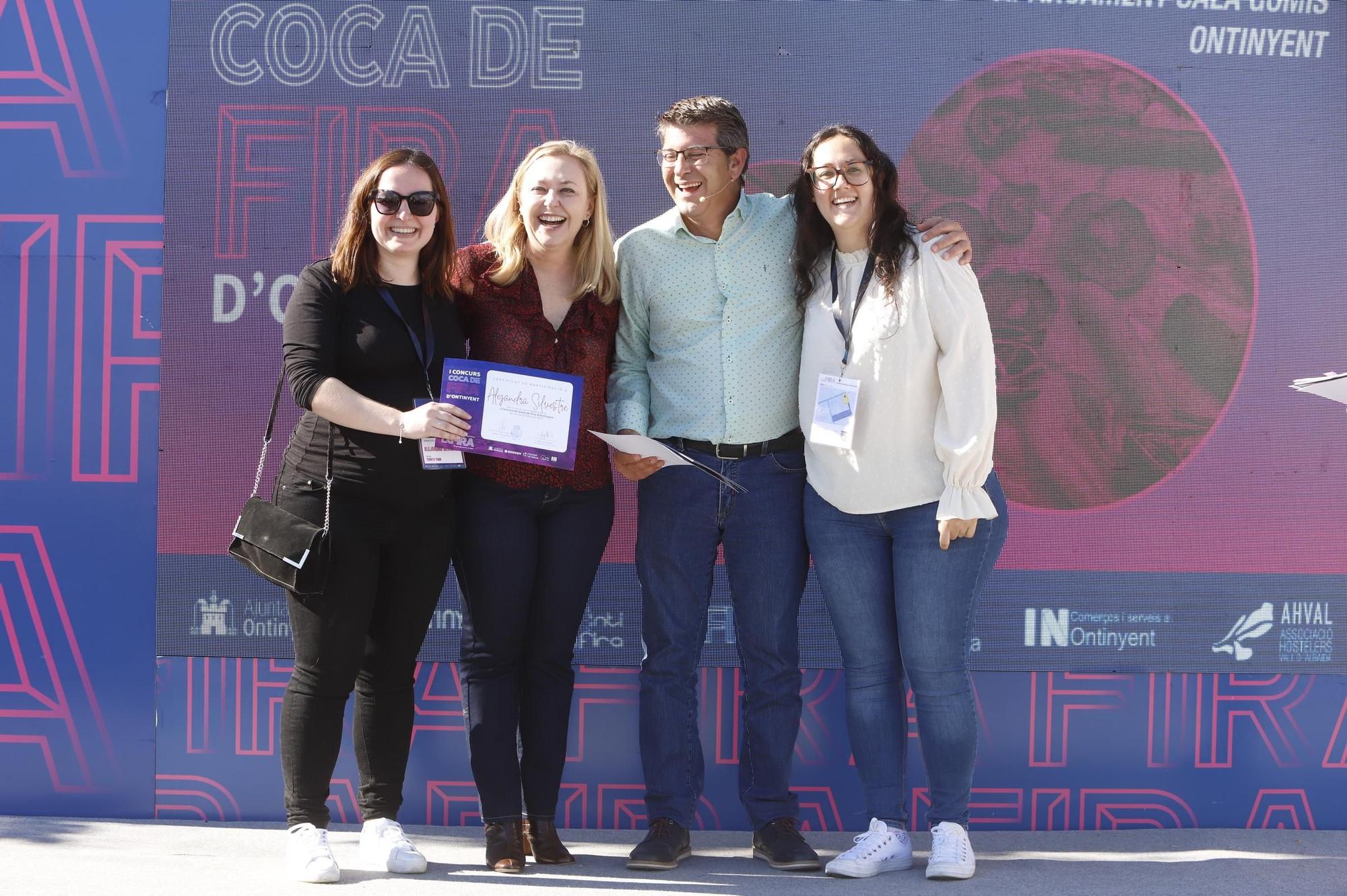 El primer concurso de 'Coca de Fira' de Ontinyent