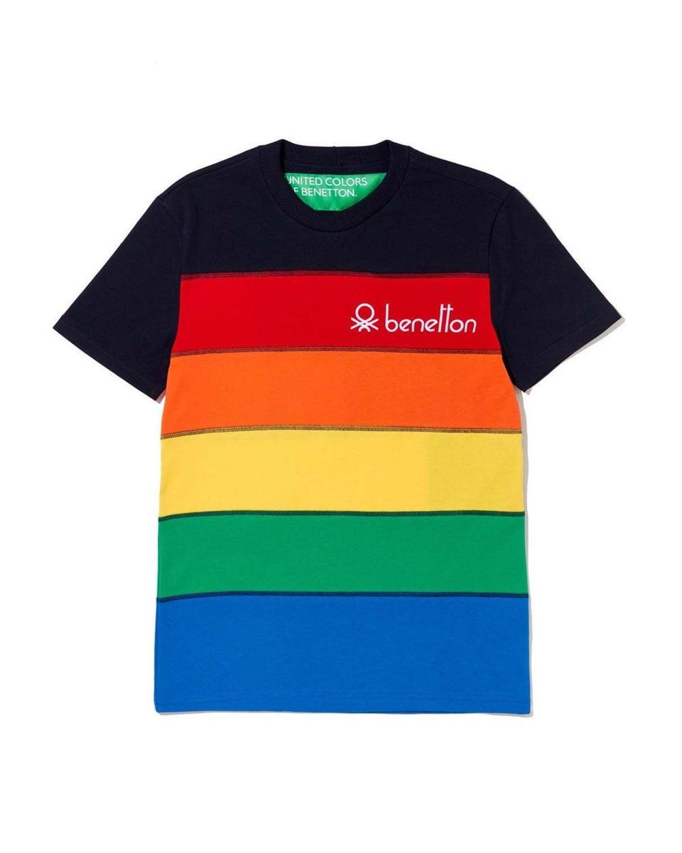 Camiseta 'Rainbow Machine' de Benetton (Precio: 41 euros)