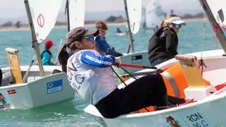 Blanca y Marta Ferrando, campeonas de la Copa de España Optimist 2023 de vela