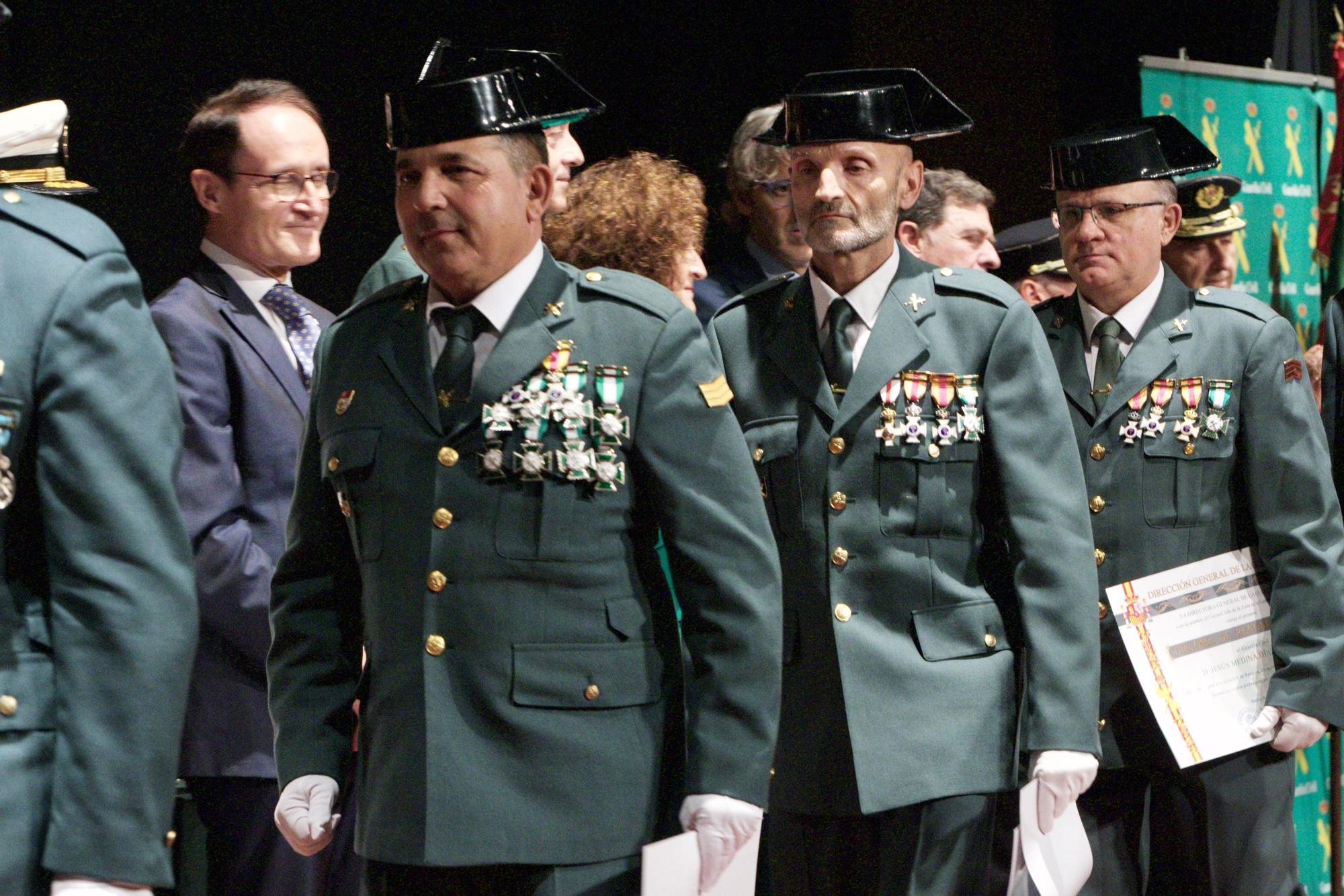 Las imágenes de la celebración del 179º aniversario de la Guardia Civil en la Región