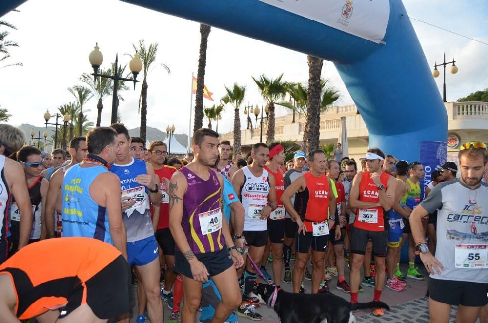 La Carrera Puerto de Cartagena encumbra a Franco y Del Solar