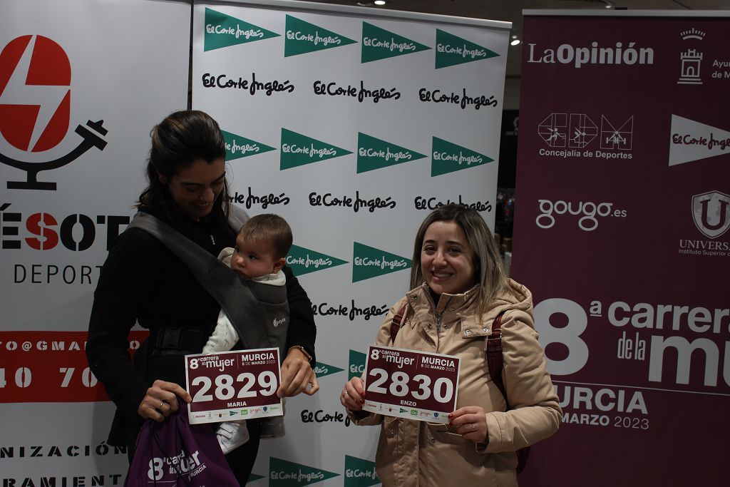 Entrega de dorsales de la Carrera de la Mujer 2023 (viernes por la mañana)