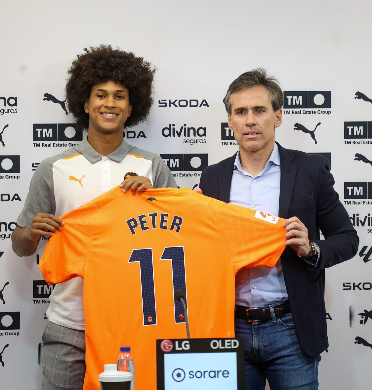 Peter Federico, presentado como nuevo jugador del Valencia CF