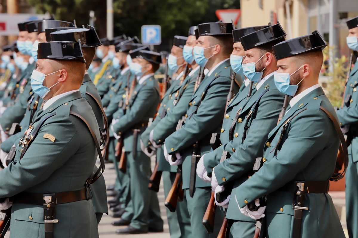 La Guardia Civil honra a su patrona en Murcia