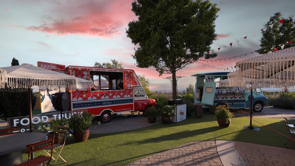 Los food truck ofrecen bocadillos gourmet e imprescindibles como las cocretas o el ceviche