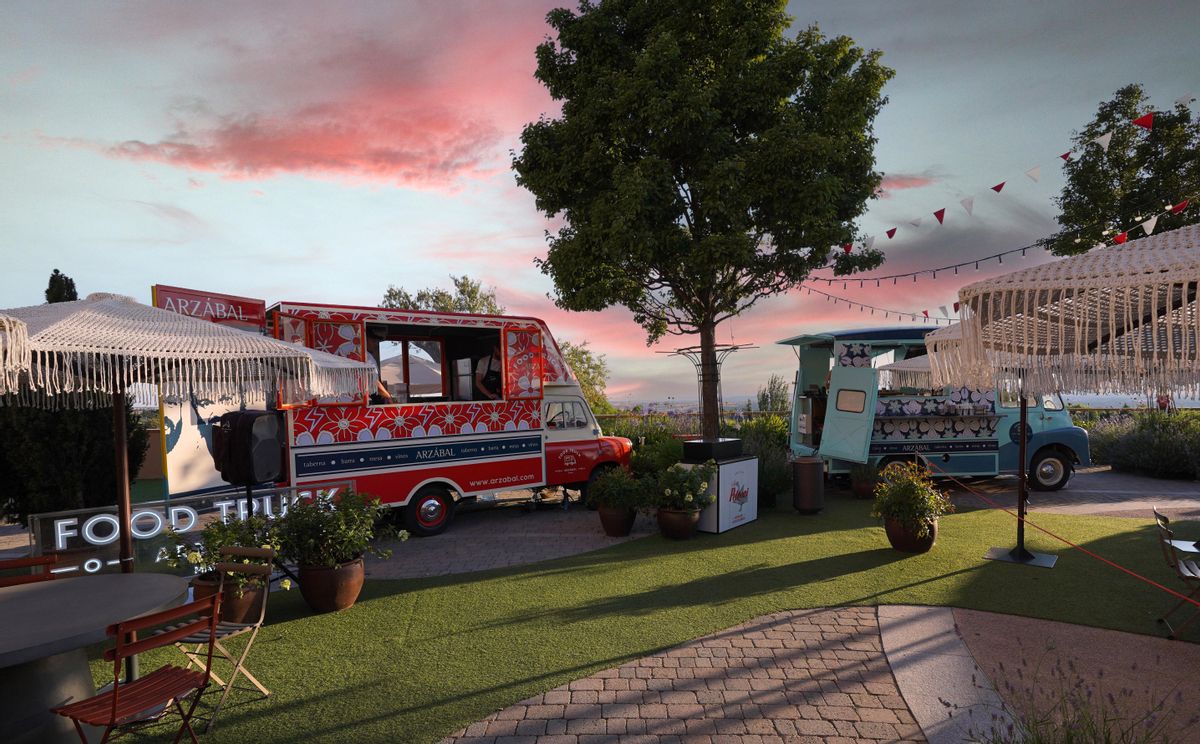 Los food truck ofrecen bocadillos gourmet e imprescindibles como las cocretas o el ceviche