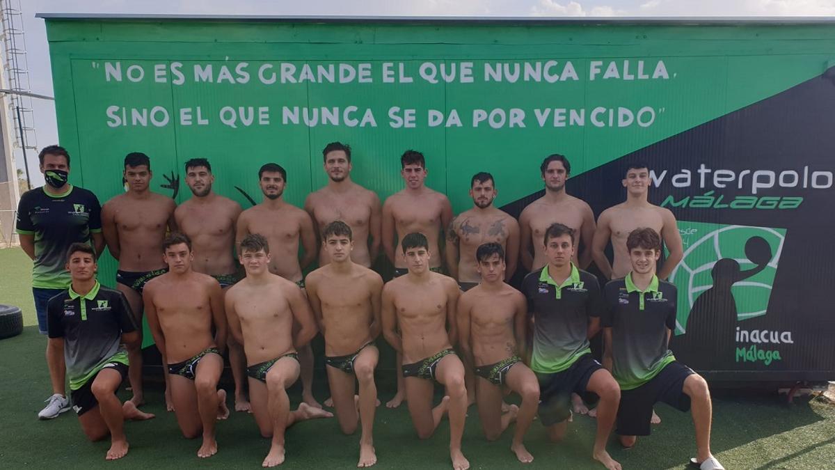 Plantilla del Waterpolo Málaga