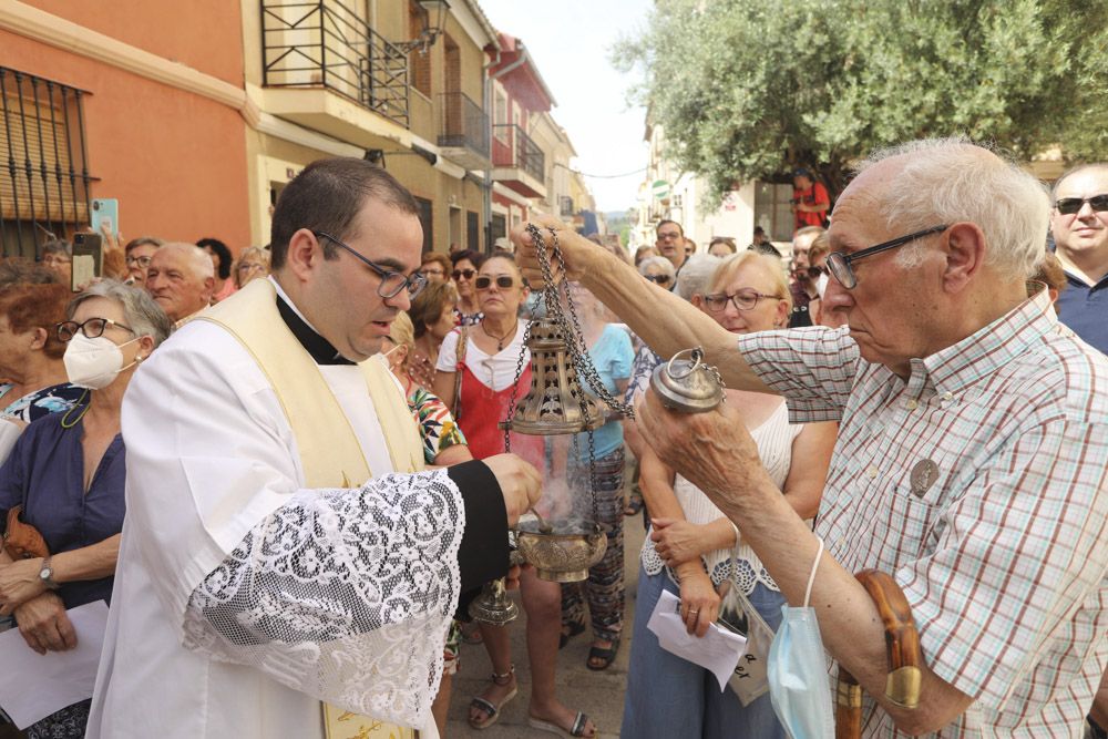 La Peregrina visita los pueblos de la Baronía, en El Camp de Morvedre.