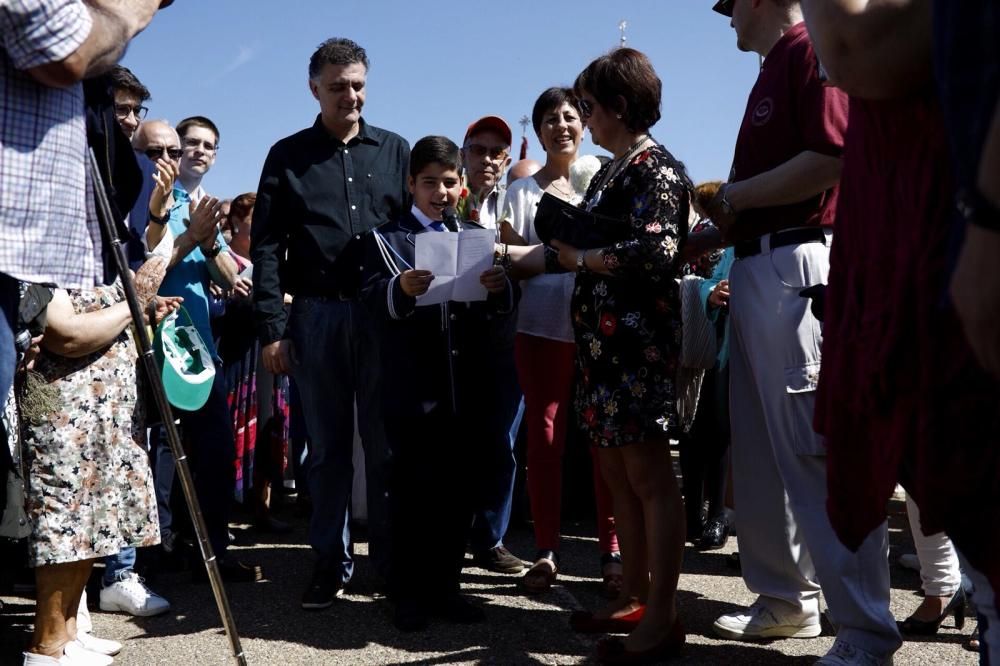 La Virgen de la Concha ya está en La Hiniesta