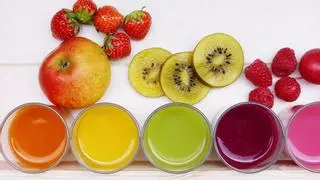 Cinco jugos de frutas y verduras para mantener la línea