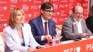 El PSC rechaza investir a Puigdemont y prioriza el tripartito con ERC y Comuns