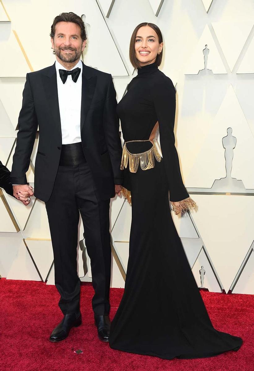 Bradley Cooper e Irina Shayk, en la 91 edición de los premios Oscar