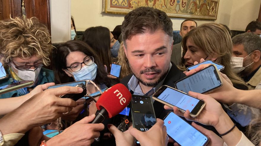 Rufián sobre el 25%: «Como sabe, soy catalán y no entiendo el castellano»