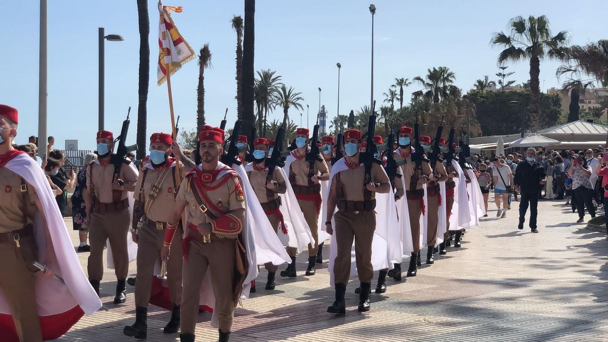 Una compañía de los Regulares de Melilla nº 52 volverá a desfilar en Torre del Mar.