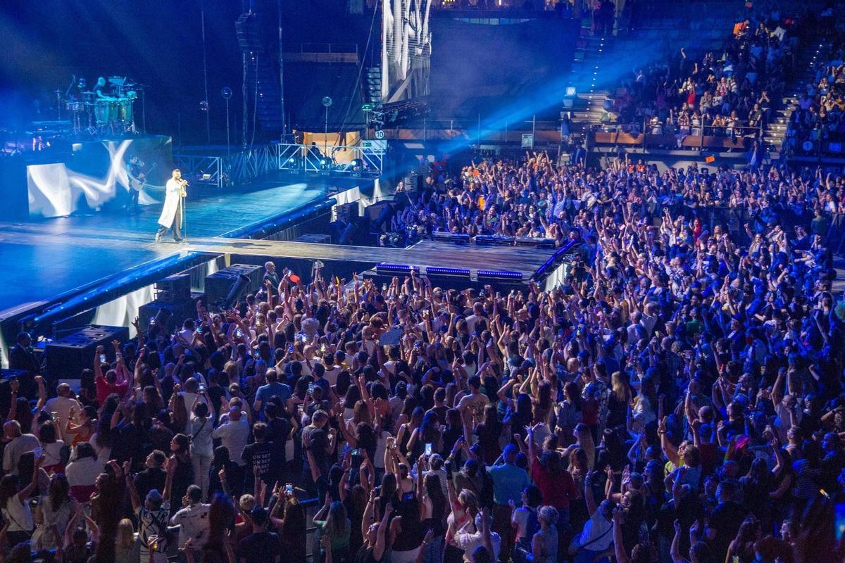 Concierto de Ricky Martin en el Coliseum en julio de 2024.
