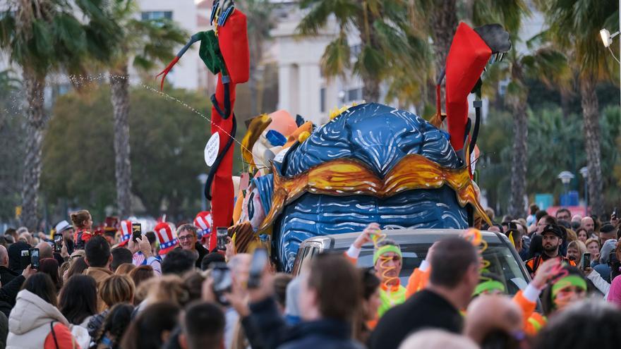 El Entierro del Boquerón del Carnaval de Málaga 2023, en imágenes