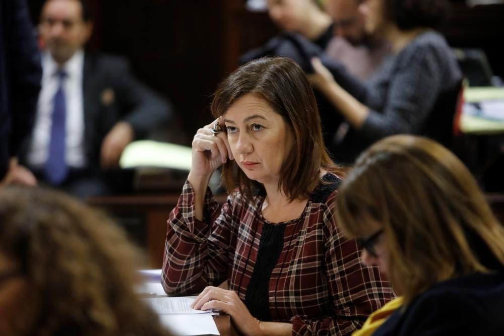 Pleno del Parlament 4 de diciembre de 2018