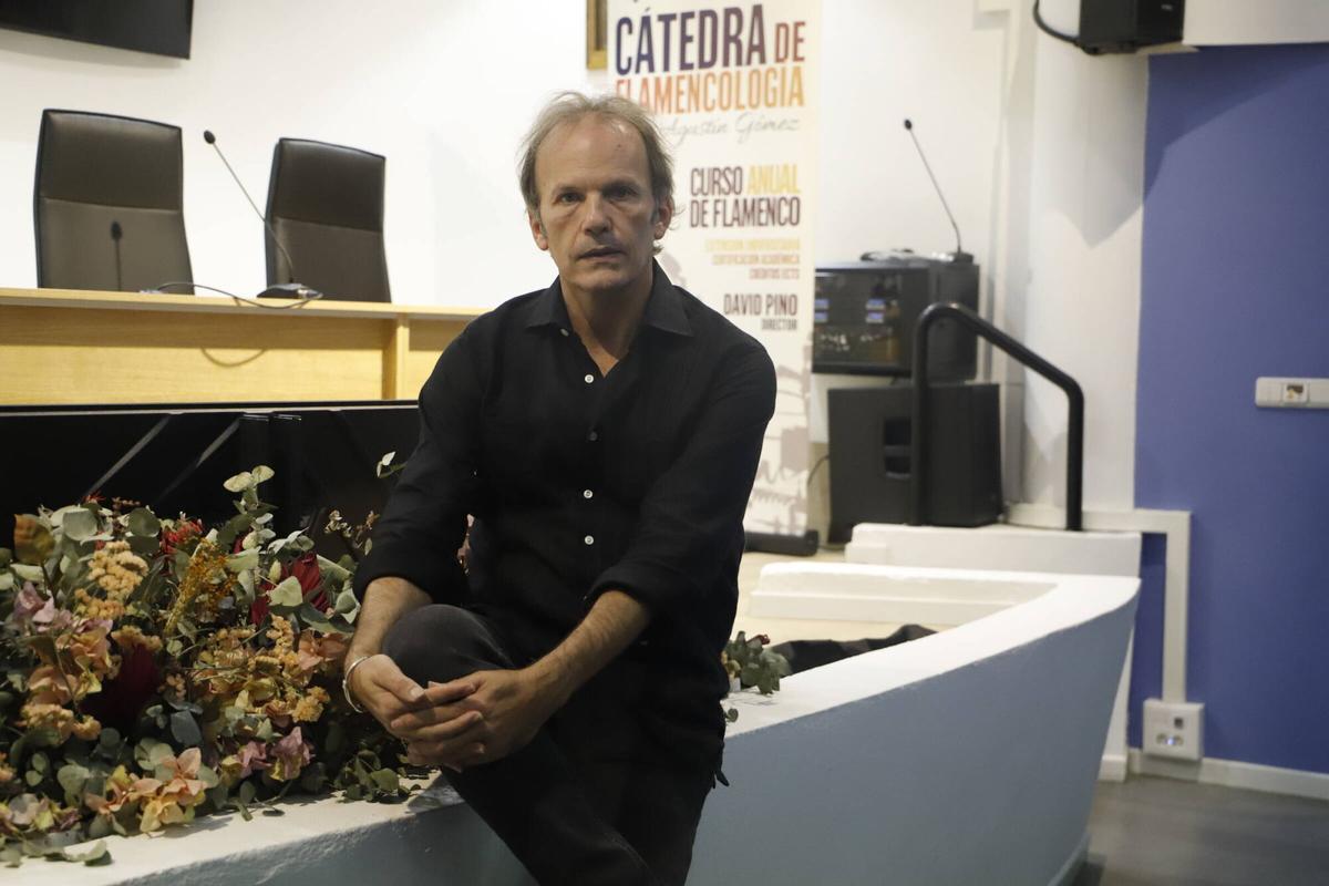 David Pino, director de la Cátedra de Flamencología de la Universidad de Córdoba.