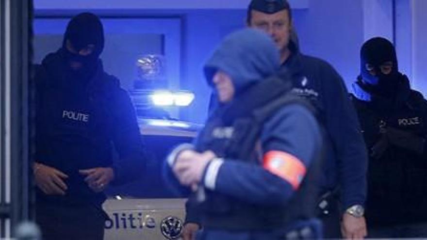 Set detinguts en una operació antiterrorista a Brussel·les
