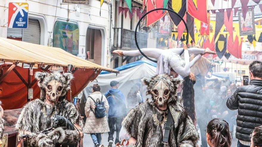  feria medieval por las obras en el casco histórico