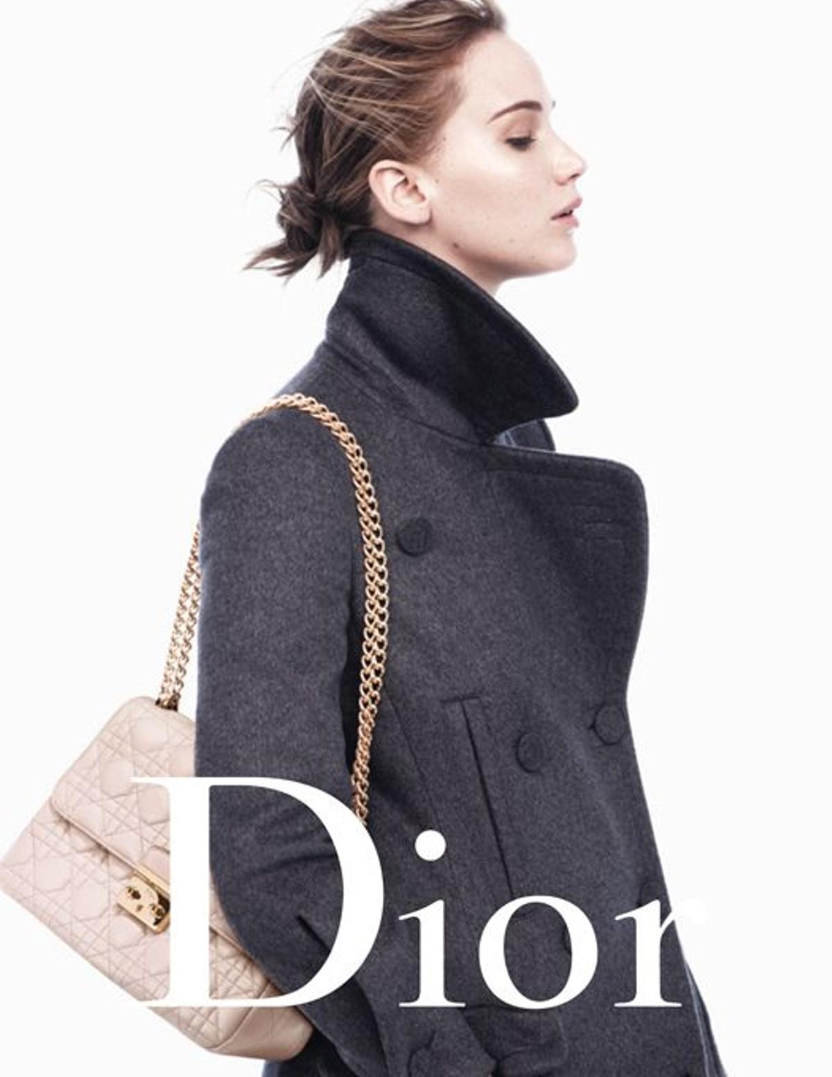 Jennifer Lawrence, Miss Dior, campaña, bolsos, publicidad, otoño-invierno, 2013-2014, actriz