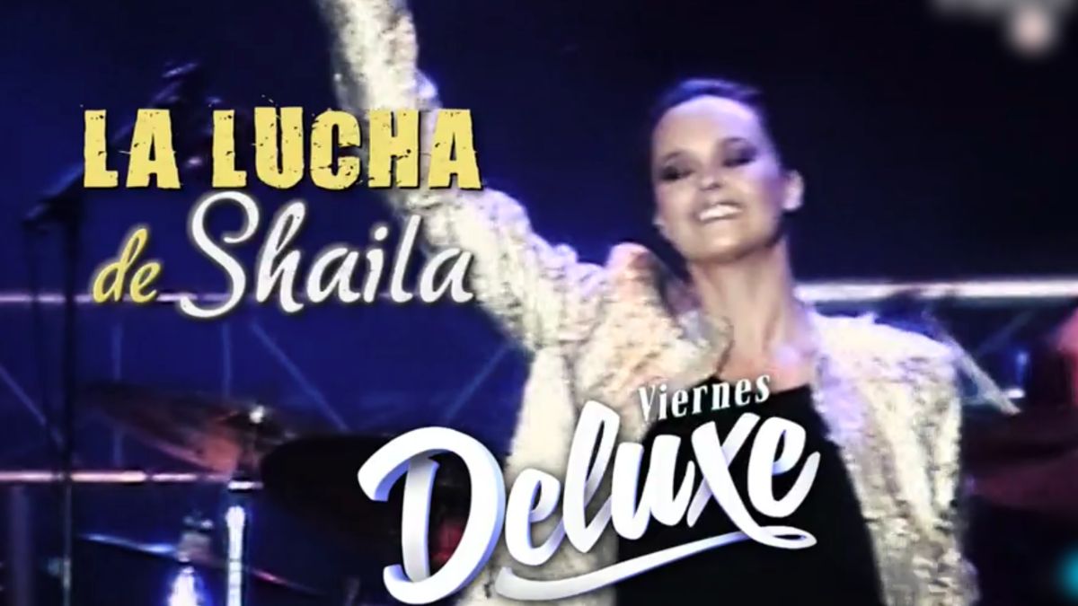 Imagen de la promo de la entrevista a Sheila Dúrcal en el regreso del 'Deluxe'