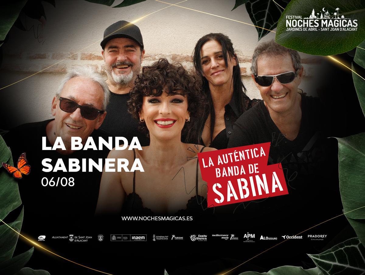 La Banda Sabinera, los músicos que acompañaron durante décadas a Joaquín Sabina cierran el festival.