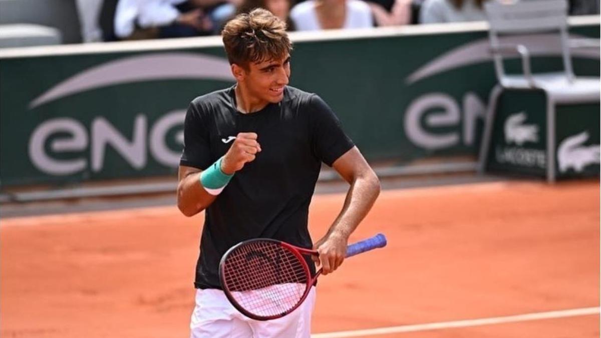 Dani Mérida dio la campanada ante Thiem