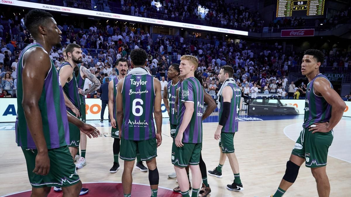 El Unicaja se marcha de Madrid con dos derrotas.