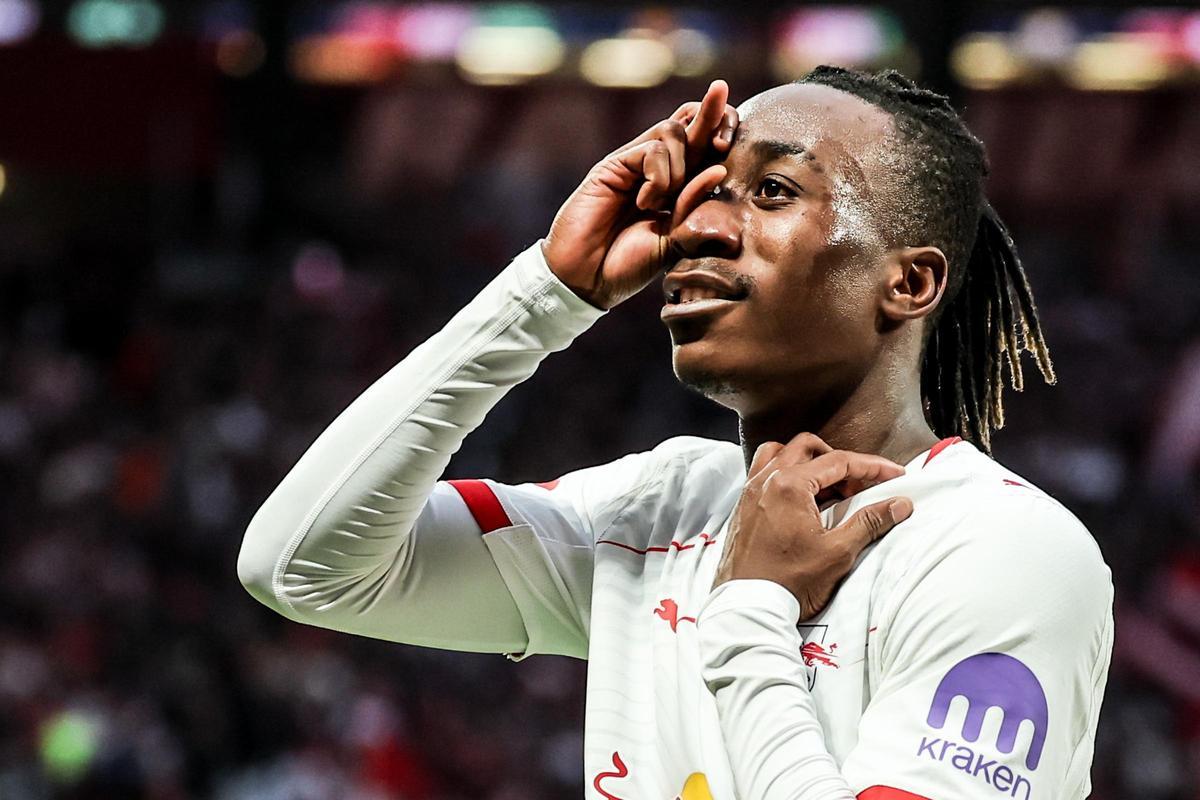 Yan Diomande, futbolista del RB Leipzig