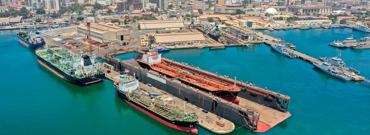 Instalaciones de Damen Shiprepair Dakar