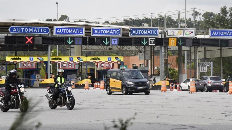 Peatge de Sant Vicenç/Castellbell de l&#039;autopista Terrassa-Manresa