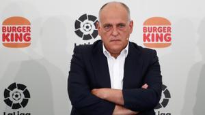 Tebas aclara la postura de LaLiga en el caso Negreira