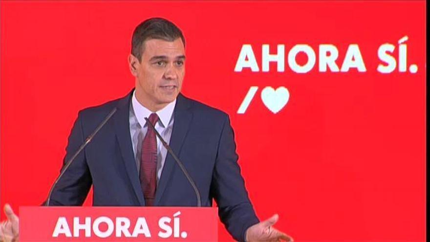 Sánchez pide reunir todas las fuerzas para derruir "el muro del bloqueo"