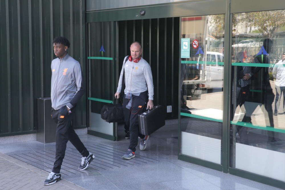 El Liverpool se concentra en Marbella preparar la final de la Champions