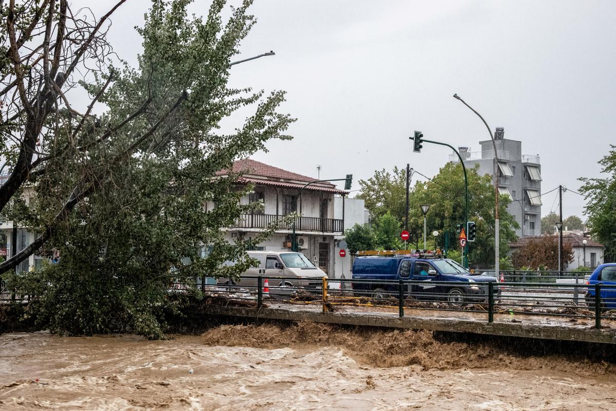 Una tormenta azota Grecia