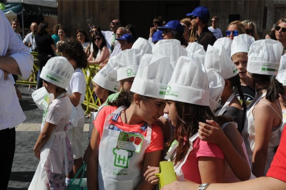 Más de 250 niños participan en el HuertaChef