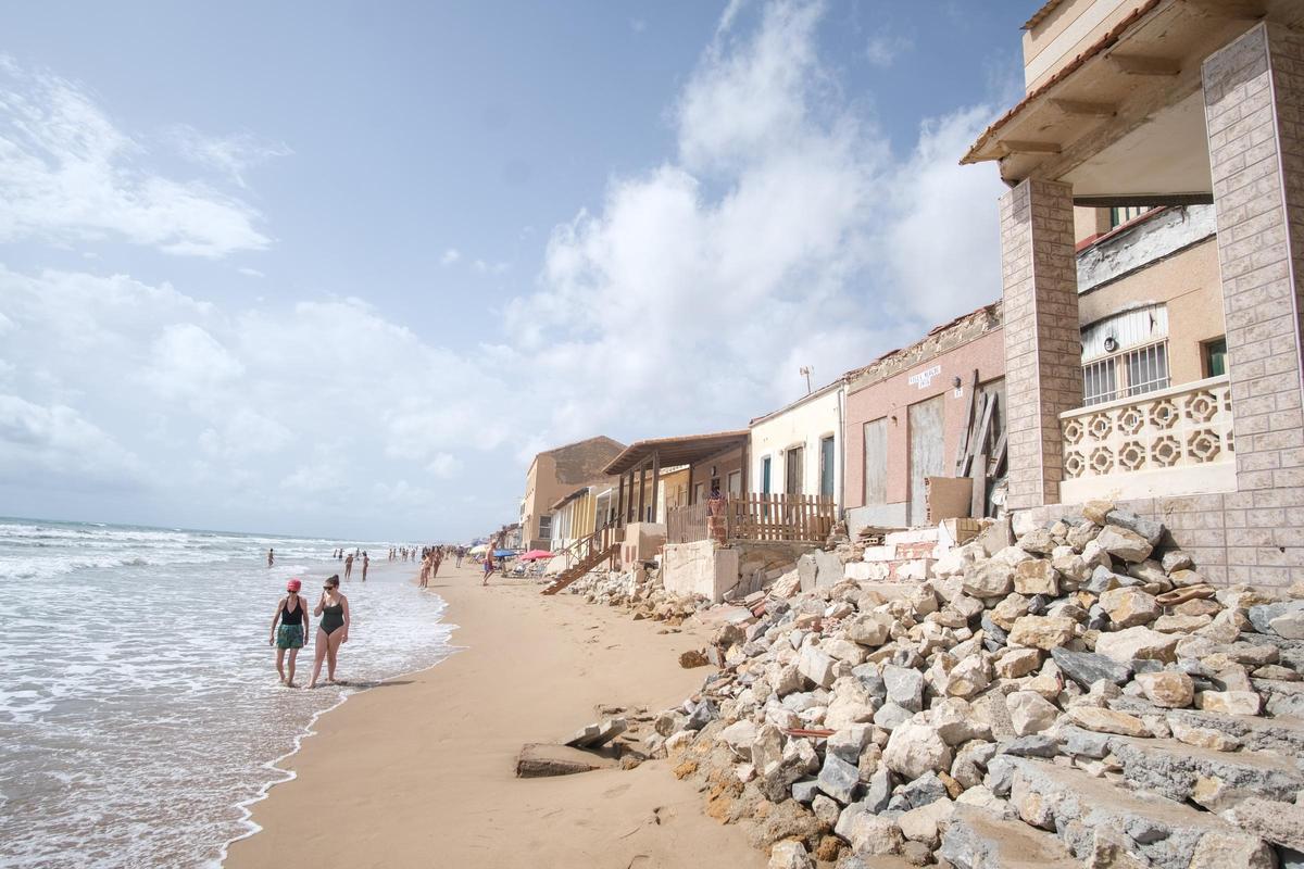 Playa de Babilonia en Guardamar