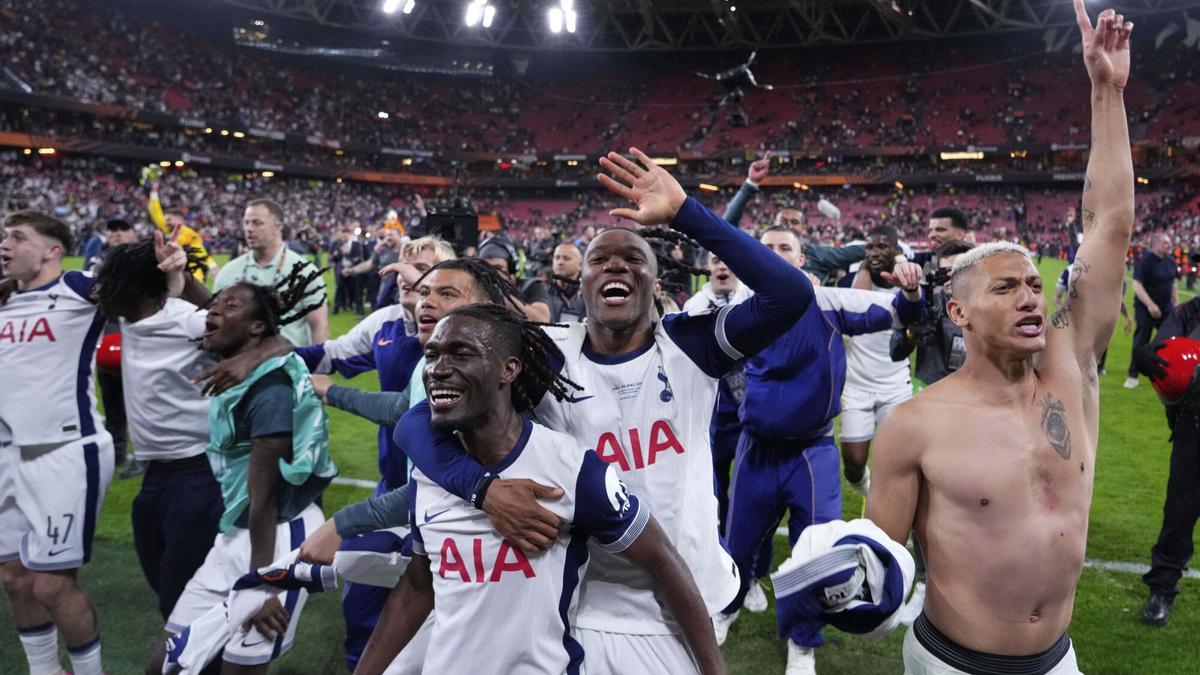 Final de la Europa League: Tottenham Hotspur - Manchester United, en imágenes