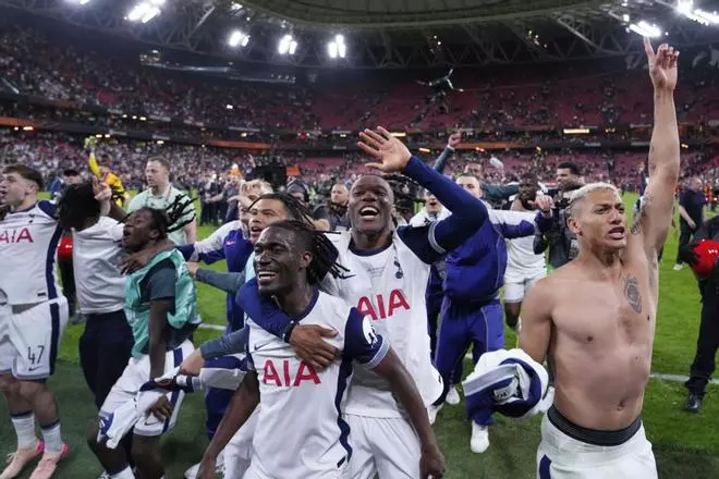 Final de la Europa League: Tottenham Hotspur - Manchester United, en imágenes